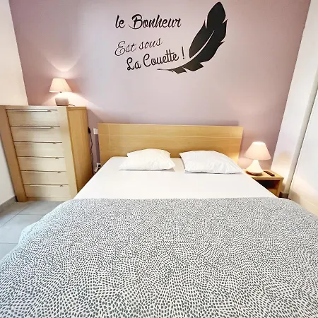T3 Hippocampe -jardin -piscine -garage -clim Apartment Collioure