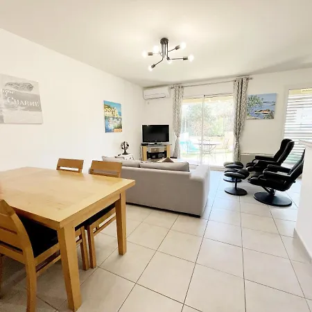 T3 Hippocampe -jardin -piscine -garage -clim Apartment Collioure