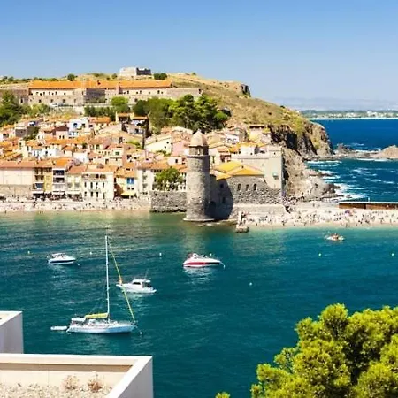 T3 Hippocampe -jardin -piscine -garage -clim * Collioure